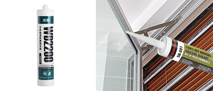 硅酮中性透明玻璃膠的應用