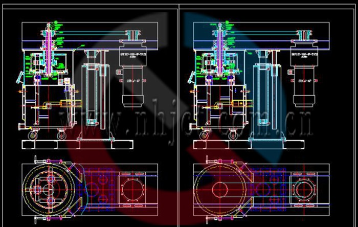 行星攪拌機圖紙1